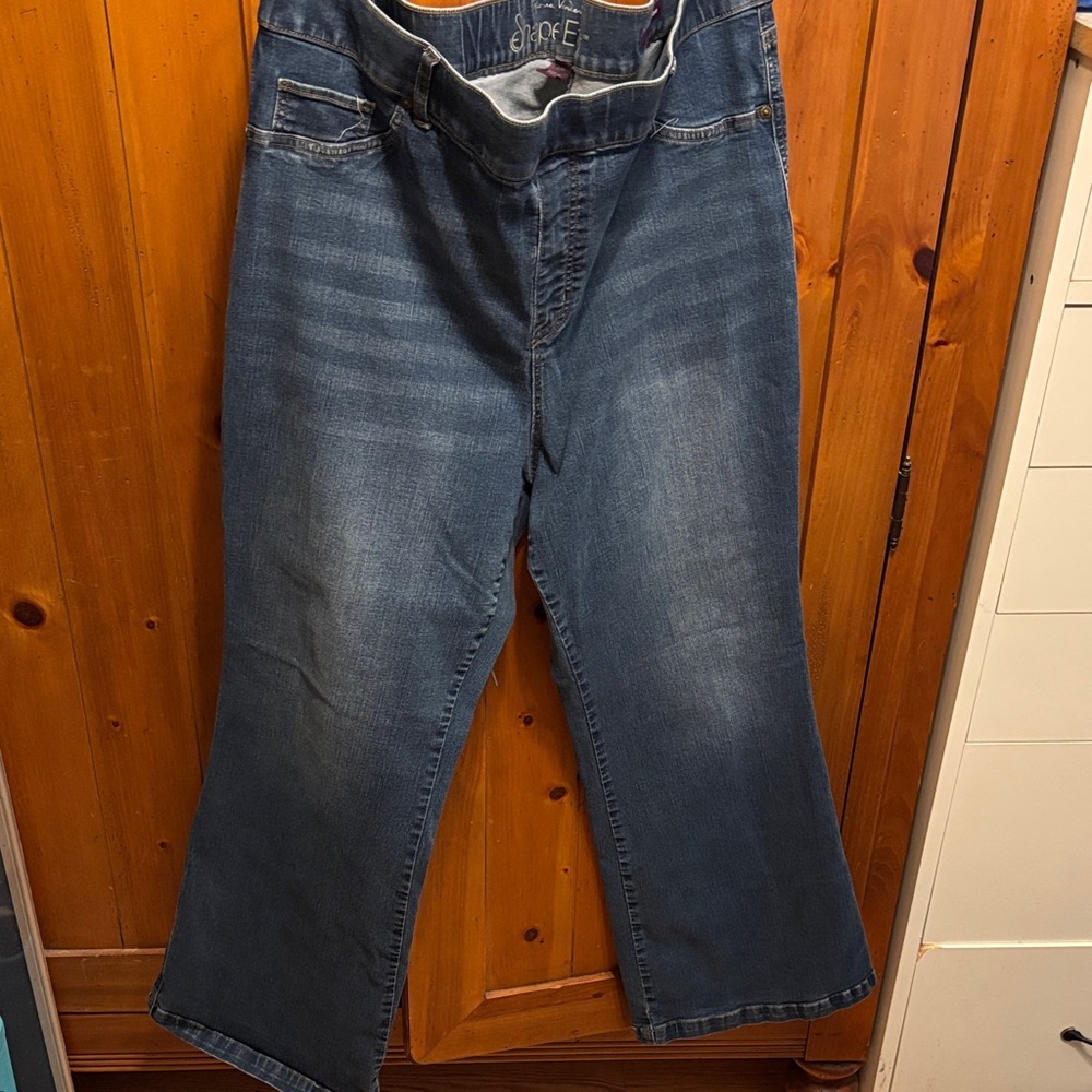 Gloria Vanderbilt Blue Flare & Wide Leg Jeans